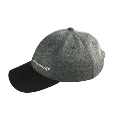 Stampa riflettente Cappelli da baseball da corsa Multi pannelli Materiale miscela di lana
