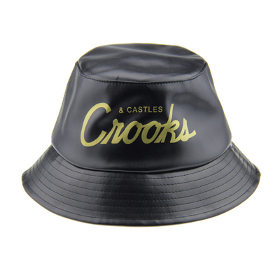 Cappelli a secchi di pescatore di stampa durevole PU Protezione solare Cappello a secchi di PU
