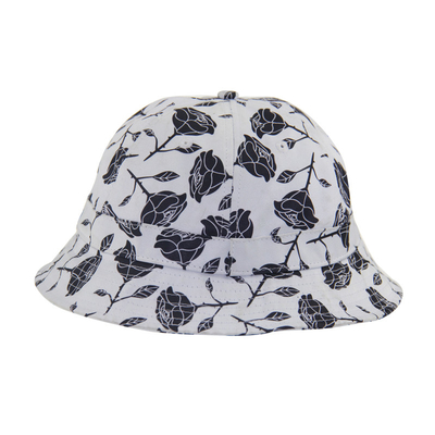 OEM 100% cotone 6 pannelli cappello a secchio ricamo cappello a secchio dimensione regolabile
