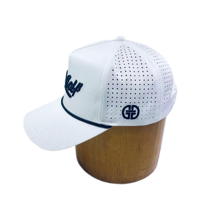 5 pannelli ricamo di alto profilo cappelli da golf cappelli da baseball da donna traspiranti regolabile