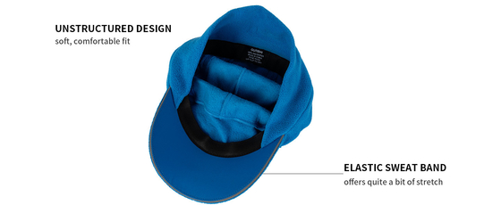 Cappello a coda di cavallo di lana per donne Cappello invernale riflettente con scalda orecchie