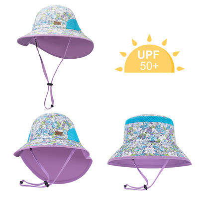 ODM dei cappellini da sole dei bambini respirabili di Mesh Bucket Hat UPF 50+ di estate