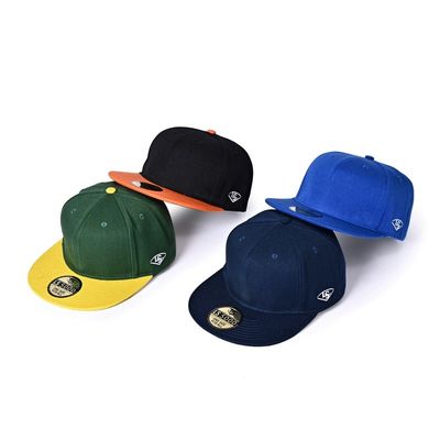 Cappelli ricamati su ordinazione di Snapback di Gorras 100% 56cm acrilici 58cm