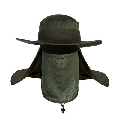 Cappello UV di protezione dei cappelli del Sun delle donne all'aperto di 60cm con la copertura del collo