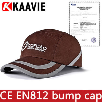 Casco leggero EN812 del ciclo di sicurezza della testa di Mesh Safety Bump Cap Protective