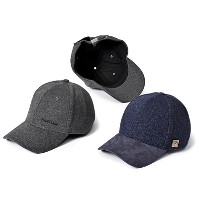 Berretto da baseball regolabile 100% di colore solido dello spazio in bianco del cappello del papà di Snapback del cotone