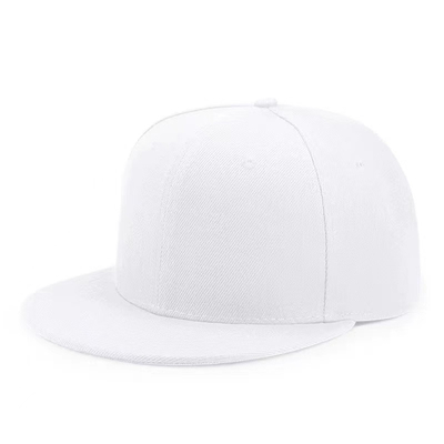 Lo Snapback docile di era dei berretti da baseball all'aperto in bianco normali ha chiuso la chiusura posteriore Flex Fit Hip Hop Hats