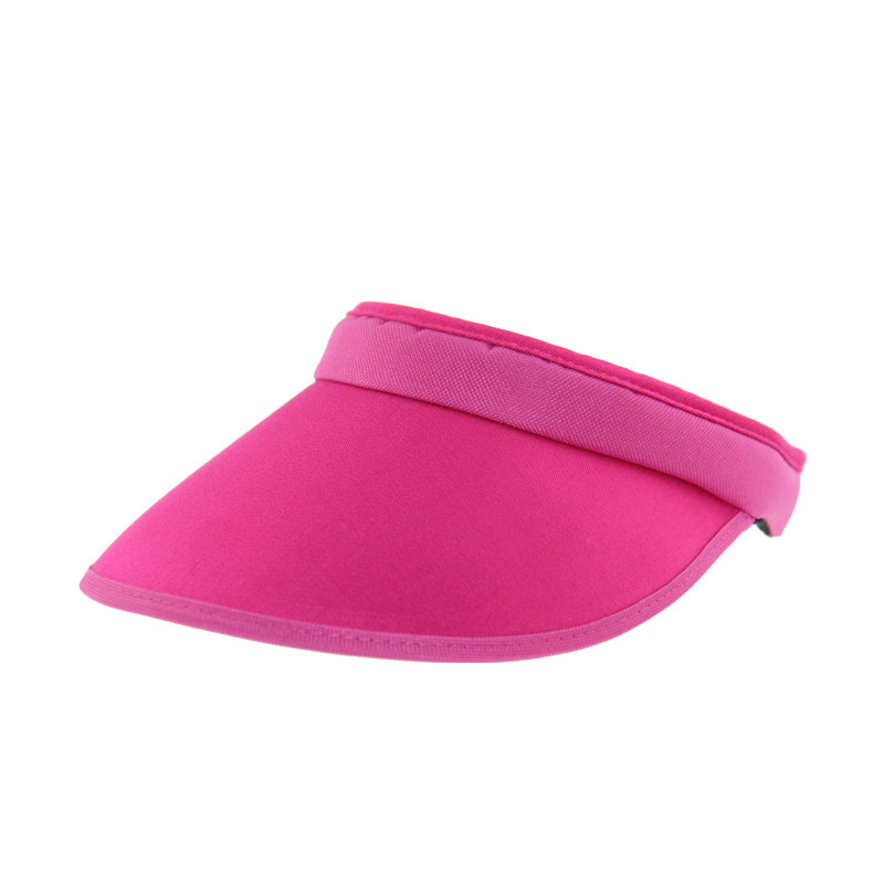OEM ODM cotone largo bordo visore solare cappello clip sul design stile durevole