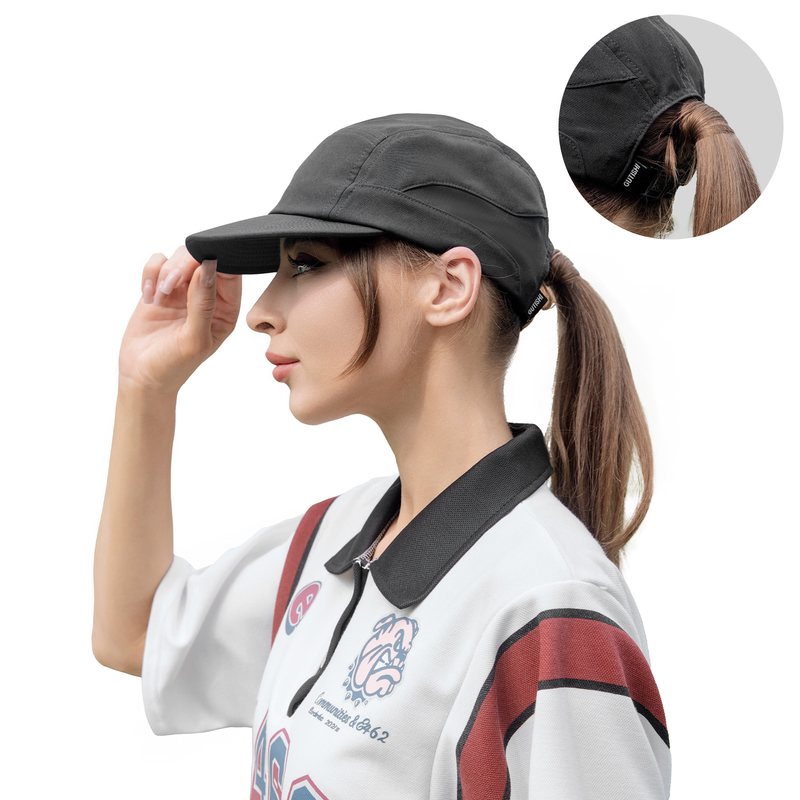 Cappelli da corsa personalizzati di qualità superiore Uomini o donne Cappelli da baseball sportivi Soft Peak