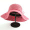 ODM dell'OEM su ordinazione di colore di Straw Sun Hats Sun Shade Pantone delle donne della rafia