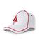 I berretti da baseball su ordinazione di Flexfit del cotone di logo 58cm hanno ricamato il ODM dell'OEM