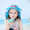 Colore blu dell'ampio bordo dei cappelli UPF 50+ del secchio degli anti bambini UV animali