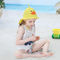 La prova UV dei cappelli UPF 50+ del Sun della ragazza dei bambini leggeri del ragazzo lungamente agita 43cm rapidamente asciutti