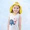 La prova UV dei cappelli UPF 50+ del Sun della ragazza dei bambini leggeri del ragazzo lungamente agita 43cm rapidamente asciutti