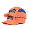 Cappello arancio con il cappuccio blu dell'urto del CE EN812 del passaggio del cappuccio dell'urto di sicurezza del ricamo piccolo qty