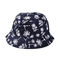 Cotone all'aperto 56cm unisex dei cappelli del secchio di protezione UV per estate