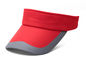 Visiere UV 100% del cotone di protezione del cappuccio del cappello della visiera di Sun di colore di Pantone