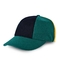 Cappuccio verde rigonfio del cricket del pannello della lana 8 con il logo su ordinazione